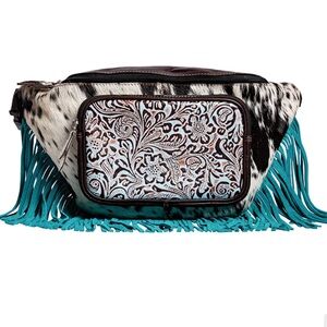 NWT MARTA PLAINS FRINGED FANNY PACK BAG